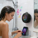 Caixa De Som Bluetooth Portátil À Prova Dágua Com Ventosa