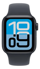 Apple Watch SE 3 GPS • Caixa meia-noite de alumínio – 40 mm • Pulseira esportiva meia-noite – P/M - Distribuidor Autorizado
