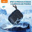 Caixa Som Bluetooth Tws Grave Potente Portátil Com Radio 15h