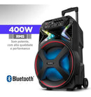 Caixa Amplificada Connect Lights Cm-400 Mondial Cor Preto